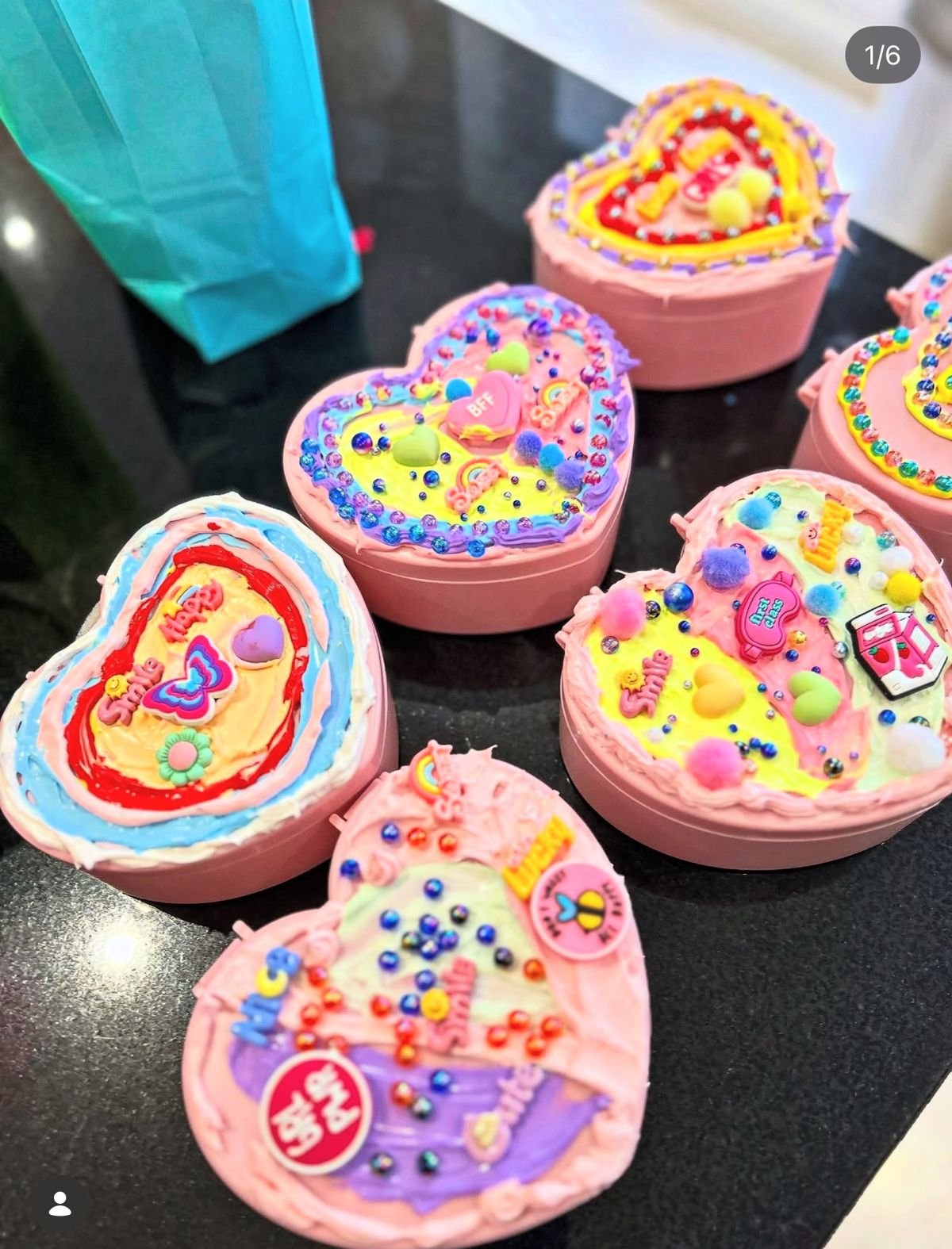 A real finished slime creation made at a Jazzy Slime party (1)