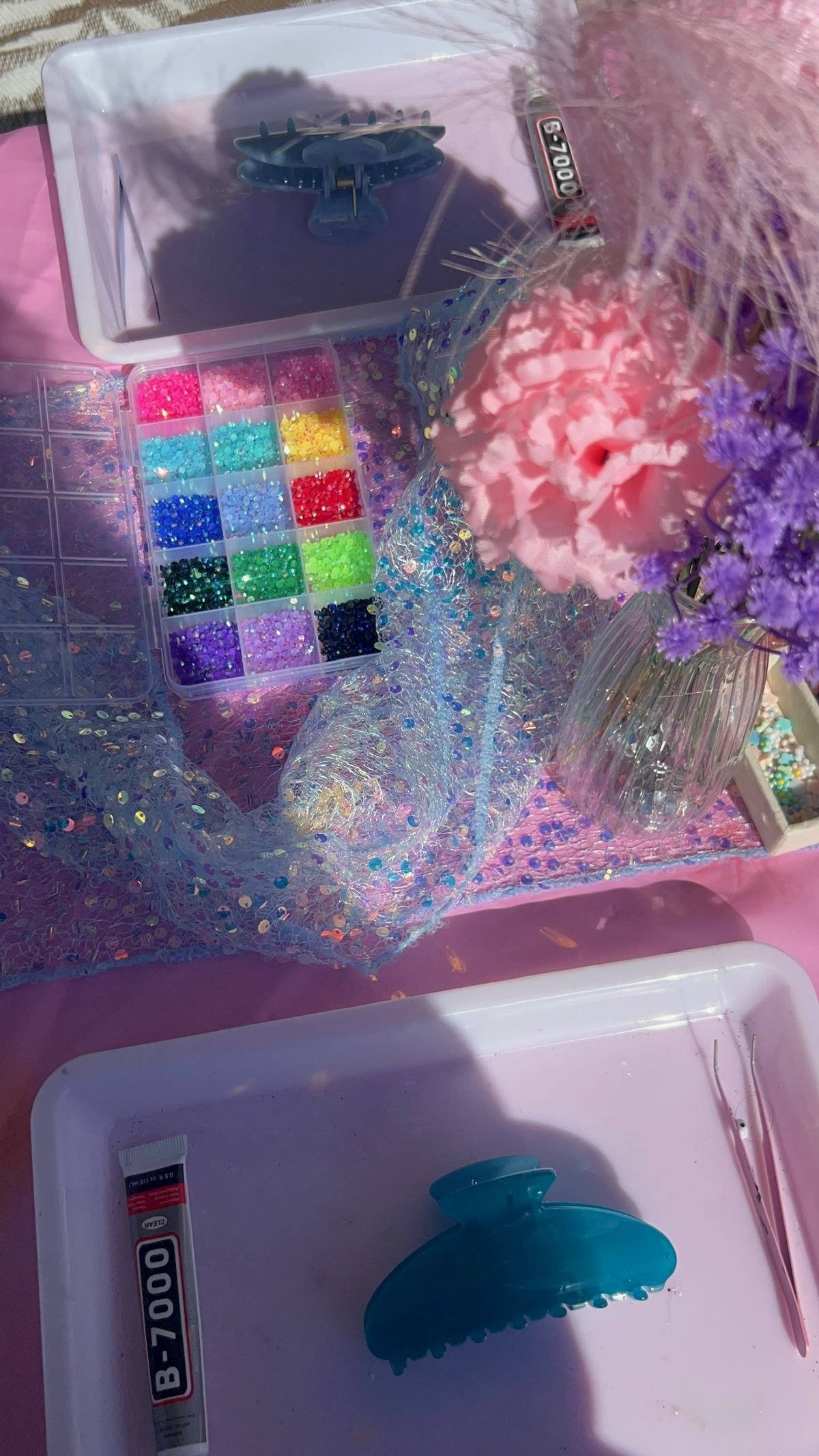 A real Jazzy Slime activity station in use at a party (10)