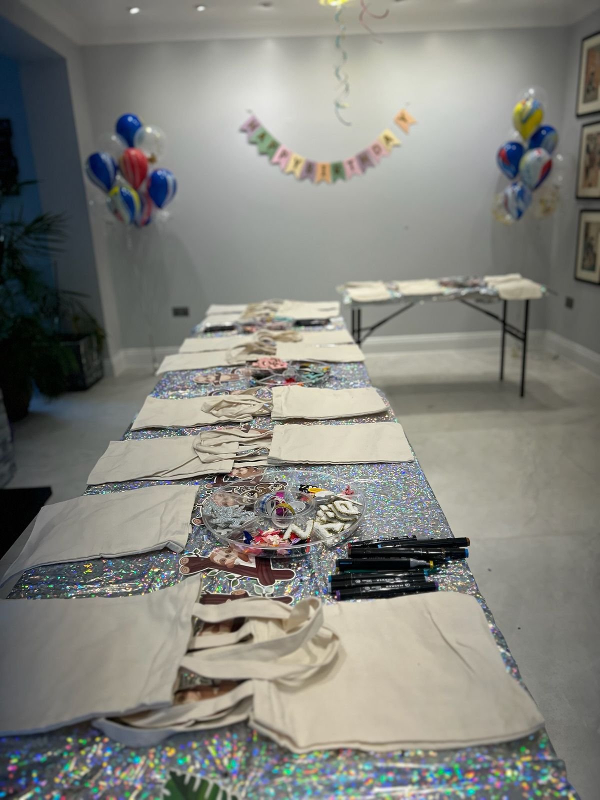 A real Jazzy Slime activity station in use at a party (18)