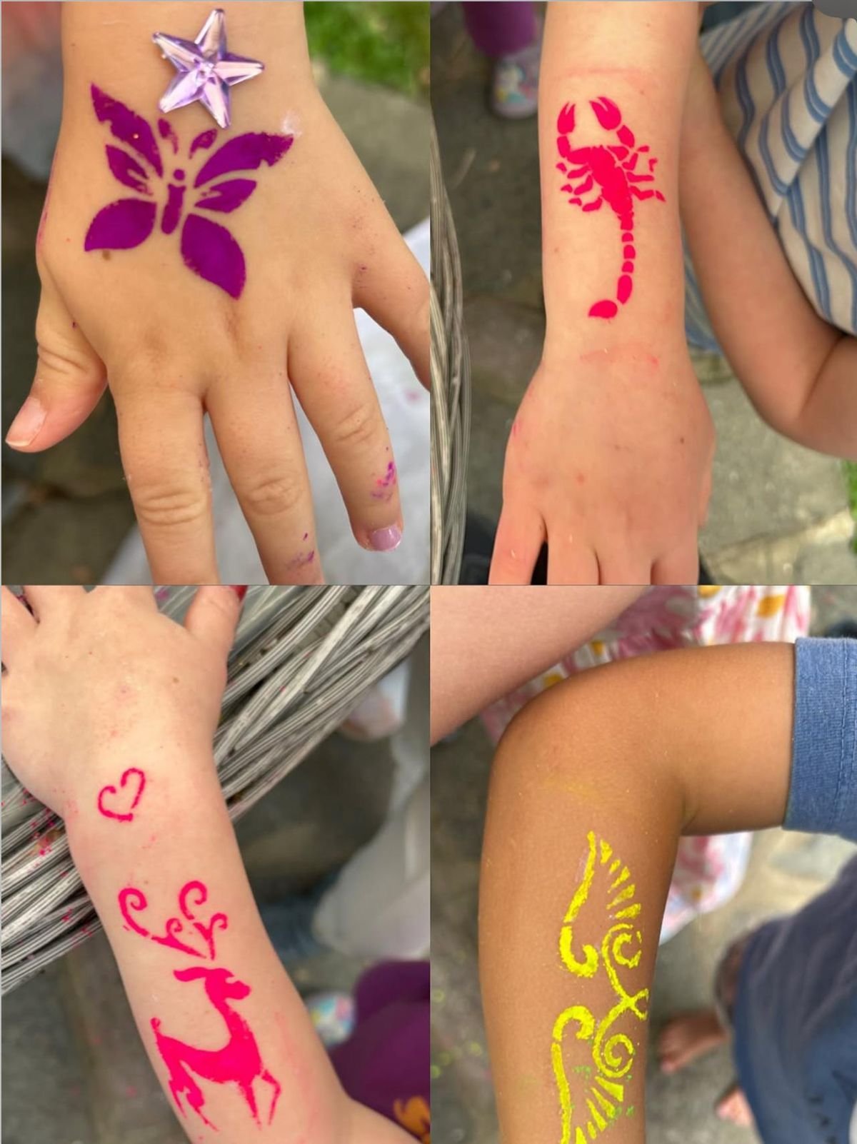 Glitter Tattoos
